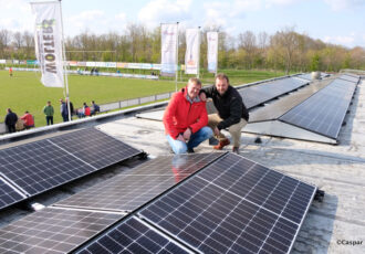 168 zonnepanelen zorgen er voor dat KOSC geheel zelfvoorzienend is