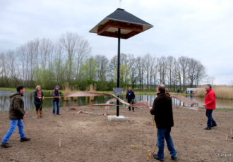 Fraai stukje natuur achter de waterzuivering om de natuur te beleven