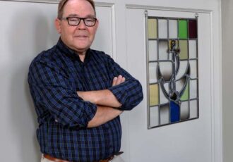 Dirk Lammersma glazenier in hart en nier..