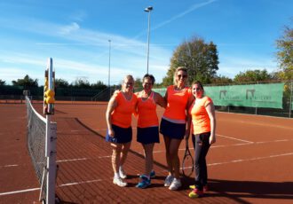 TCO dames 1 kampioen najaarscompetitie