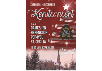 Kerstconcert in de Pancratiuskerk in Vasse