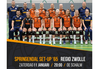 Volledige selectie Springendal Set-Up ’65 met focus op belangrijk duel tegen Zwolle
