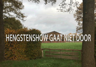 Hengstenshow Wiemselbach ‘afgelast’