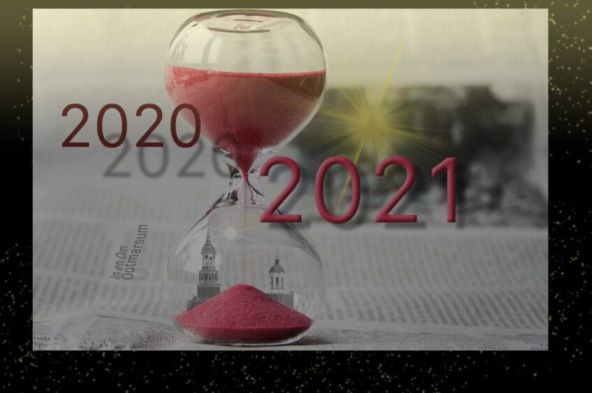 We laten 2020 achter ons en heten 2021 welkom