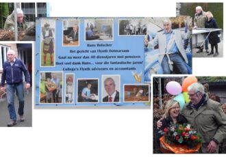 Hans Bolscher neemt na ruim 40 jaar afscheid bij Flynth