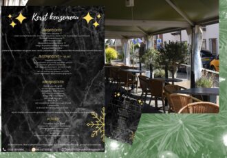 Viergangen menu voor de Kerstdagen bij Via Grande