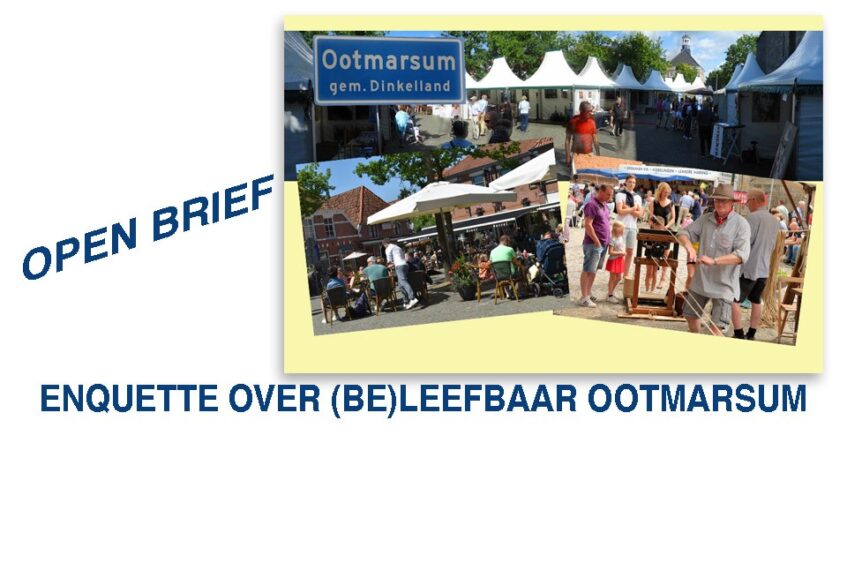 Open Brief aan college en gemeenteraad