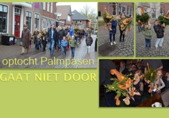 Palmpasen zonder optocht