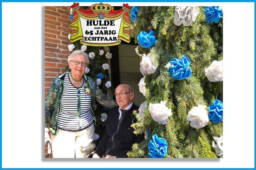 Echtpaar Kuijpers geniet al 65 jaar ‘samen’ van het leven
