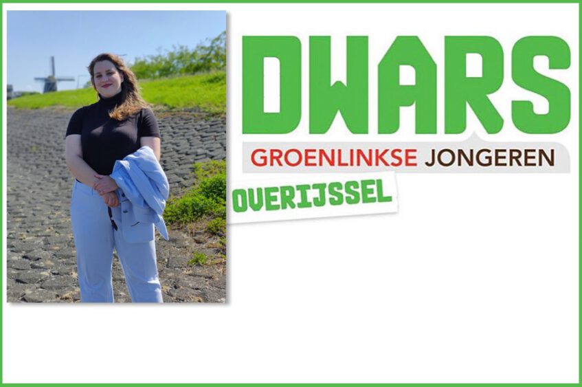 Laura van de Beek gekozen tot voorzitter DWARS Overijssel