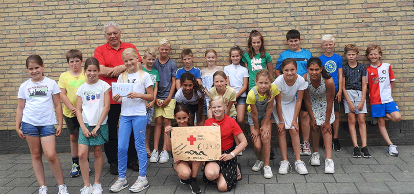 Leerlingen groep 6a de Meander laten hun hart spreken