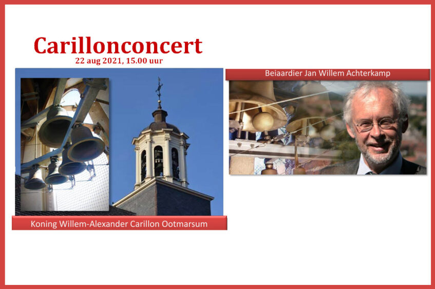 Bijzonder gevarieerd concert op het Willem-Alexander carillon