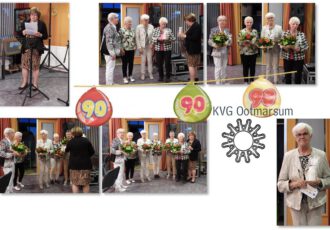 90 jaar KVG en gouden leden