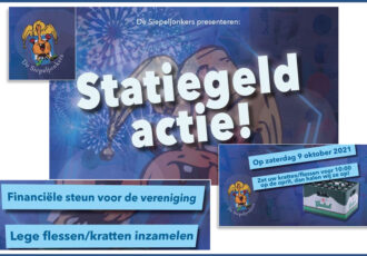 Statiegeldactie carnavalsvereniging Siepeljonkers