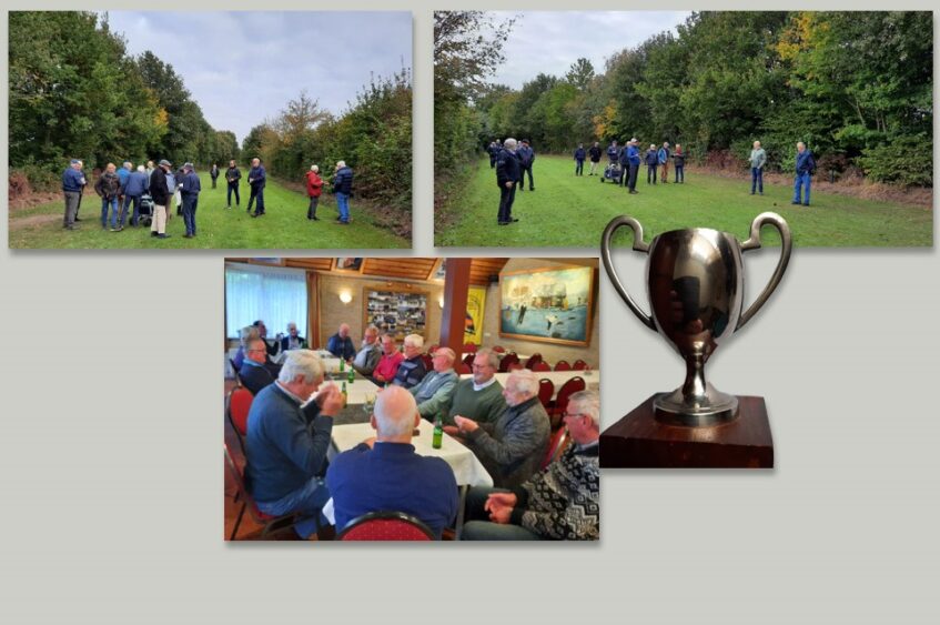 Herenkoor Ootmarsum wint met klootschieten van het St. Nicolaas herenkoor