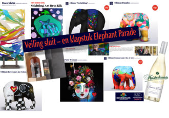 Veiling voor Art Brut en voortbestaan olifanten klapstuk Elephant Parade