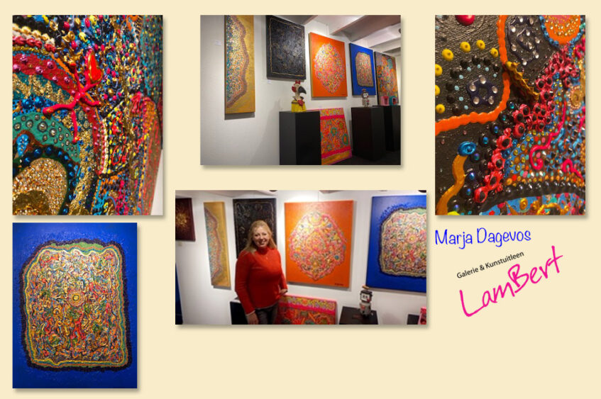 Kleurrijke Expositie van Marja Dagevos bij LamBert
