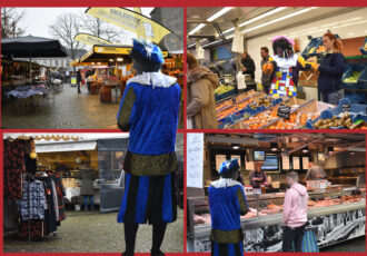 Sinterklaas appt: “Piet op de weekmarkt”