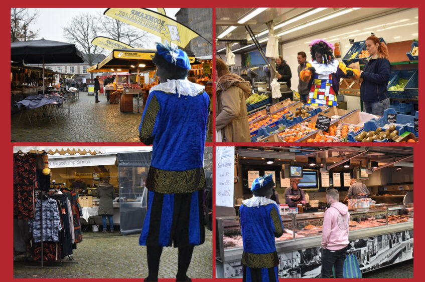 Sinterklaas appt: “Piet op de weekmarkt”