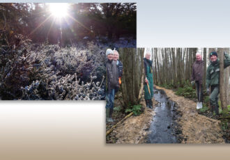 Vrijwilligerswerk in de natuur op anderhalve meter