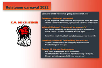 Keistenen vieren carnaval ‘Samen met Jou!’