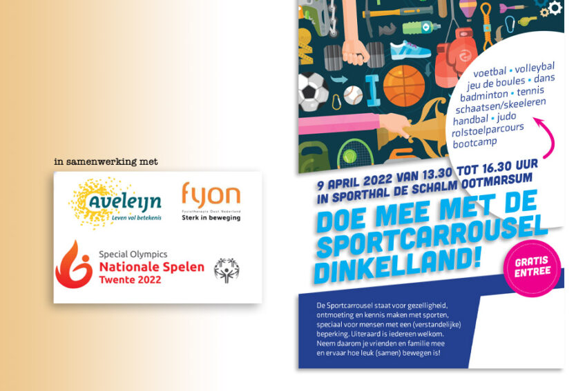 Carrousel laat G-sporters kennis maken met gemeentelijk sportaanbod