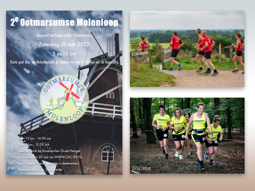 Tweede Molenloop OLC naar de meimaand