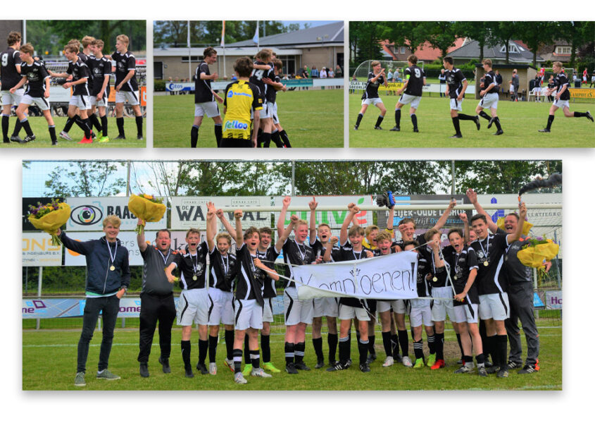 KOSC 15-1 ongeslagen kampioen