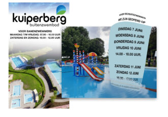 Openingstijden zwembad de Kuiperberg