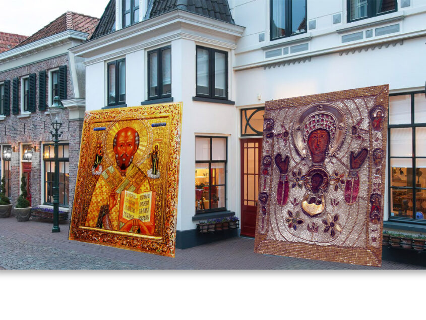 Iconen expositie in galerie Chez-Moi Ton Schulten
