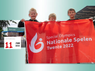Volleybal Special Olympics in sporthal de Schalm