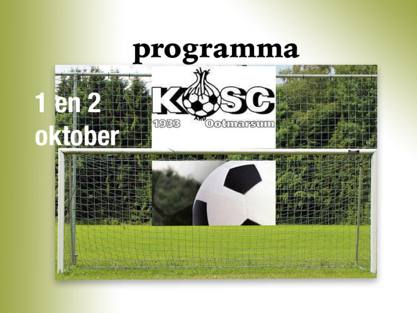 ‘Zondagse’ seniorenteams KOSC starten allemaal met winst