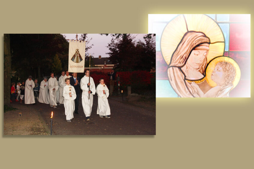 Mariaviering met Processie naar de Mariakapel