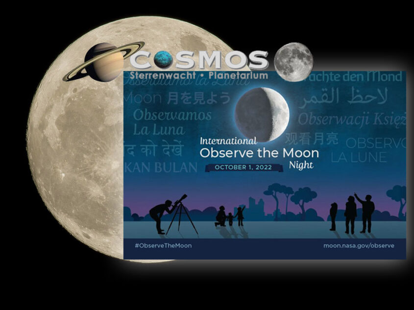 Observe the moon night bij Sterrenwacht Cosmos