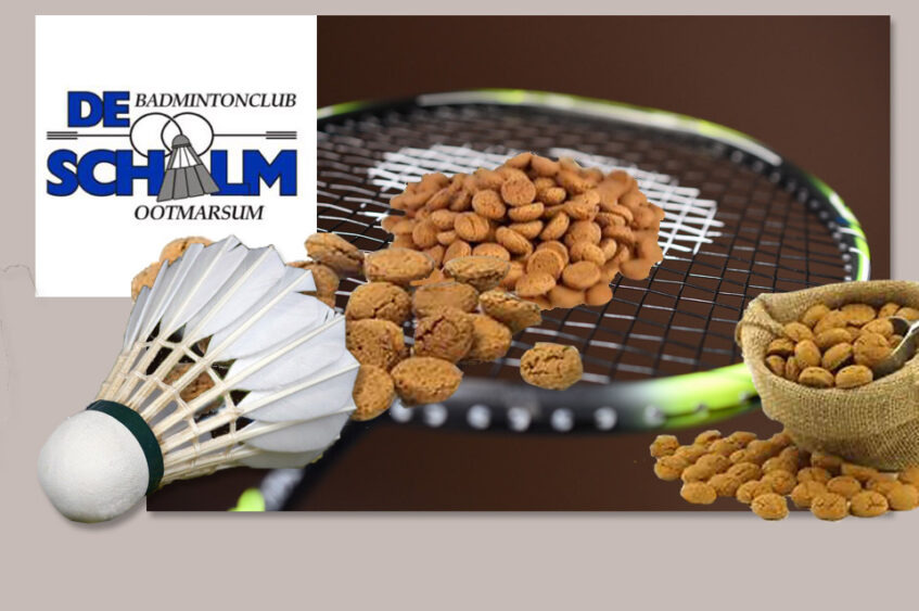 Pepernotenactie Badmintonclub de Schalm