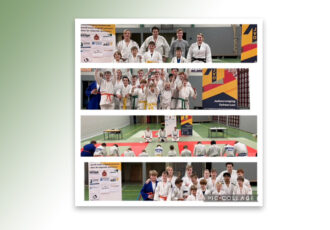 Puike prestaties judoka’s tijdens examen