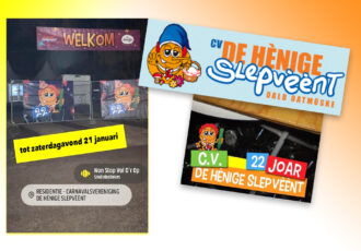 Jubileumopperslepper bij Hènige Slepvèènt