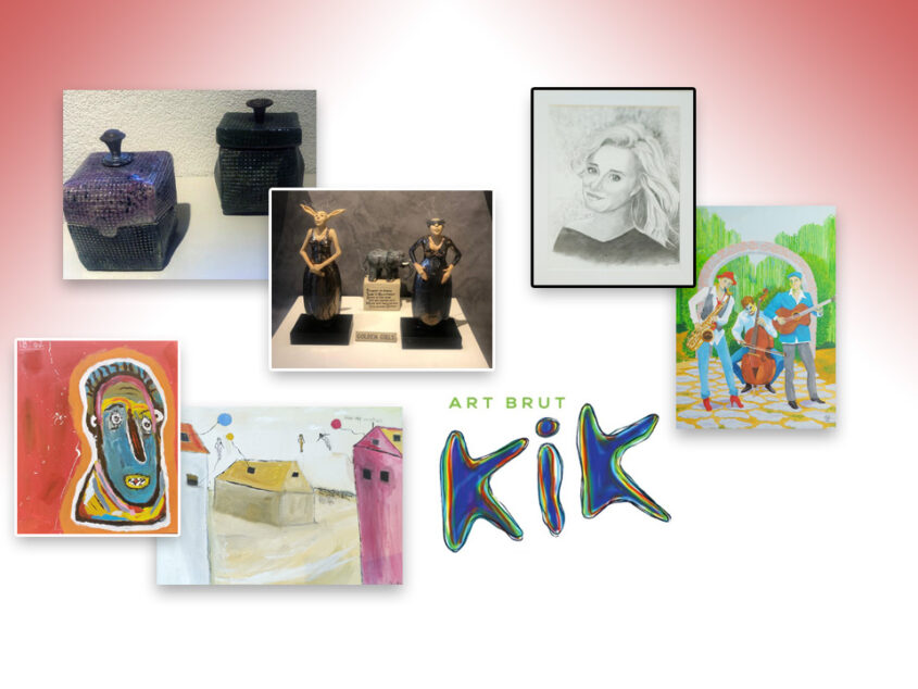 Galerie ART BRUT KiK presenteert drie nieuwe kunstenaars