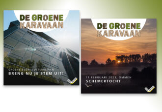 Groene karavaan nog één dag in het Vechtdal