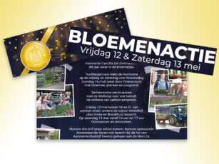 Bloemenactie harmonie Caecilia