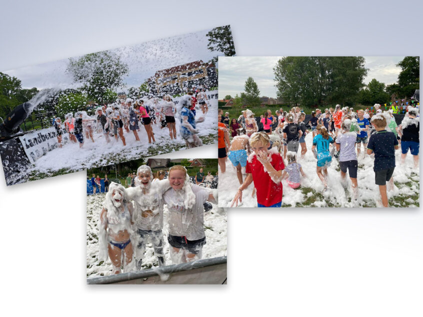 Een park vol ‘schuimende kinderen’