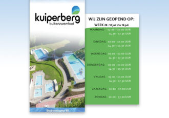 Openingstijden zwembad de Kuiperberg