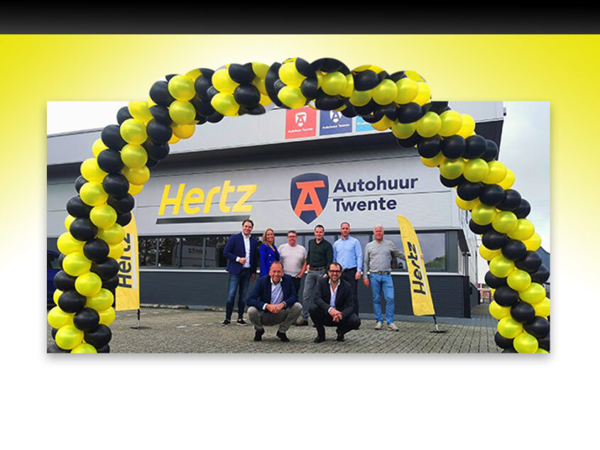 Hertz opent drie nieuwe vestigingen via Autolease Twente