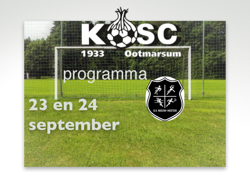 KOSC teams trappen de competitie af