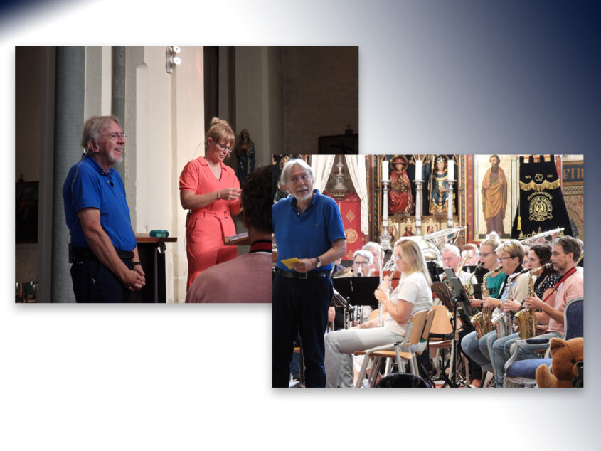 Muzikale omarming tussen Harmonie Caecilia en Jacques Vriens