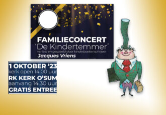 Nieuwe uitdaging voor harmonie Caecilia ‘Familieconcert met Jacques Vriens’’