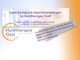 Laserbehandelingen mogelijk bij Huidtherapie Oost