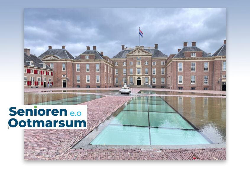 Senioren Ootmarsum bezoeken vernieuwd paleis het Loo