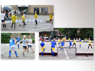 Opbrengst Streetsoccer voor stichting Leergeld en Verjaardagsbox