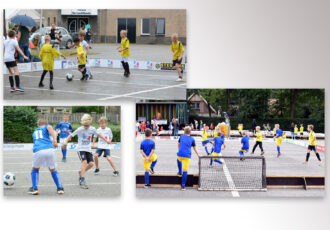 Opbrengst Streetsoccer voor stichting Leergeld en Verjaardagsbox